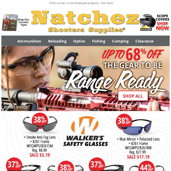 Range Ready Deals up to 68% Off!