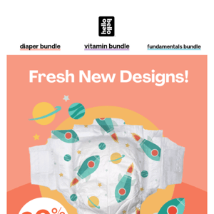 🥳 NEW diaper designs drop!