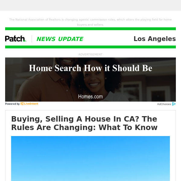 Buying, Selling A House In CA? The Rules Are Changing: What To Know (Tue 7:27:33 PM)