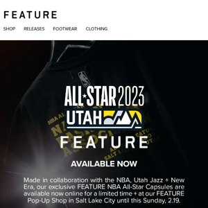 Available Now Online: FEATURE NBA All-Star Capsules