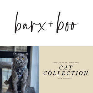 Boss & Boo, Our Cat Collection is now LIVE!