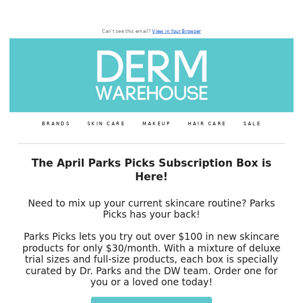 No April Fools Jokes Here! Check Out April's Parks Picks Subscription Box!