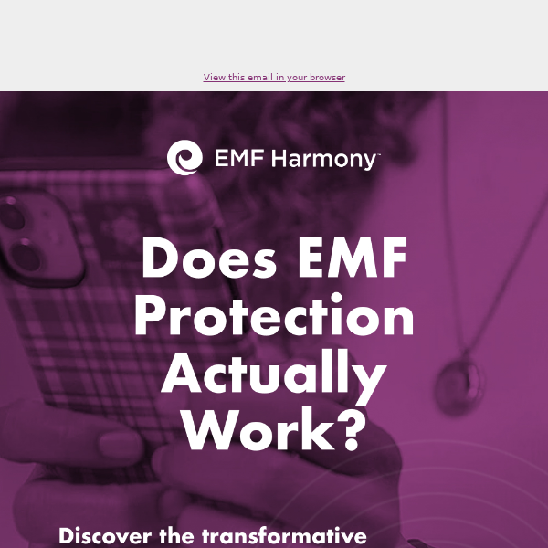Explore Quantum Wellness with EMF Harmony!