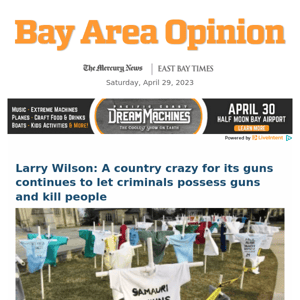 Larry Wilson: A country crazy for its guns continues to let criminals possess guns and kill people