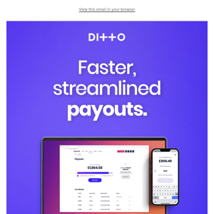 We've made it easier to get paid 💸