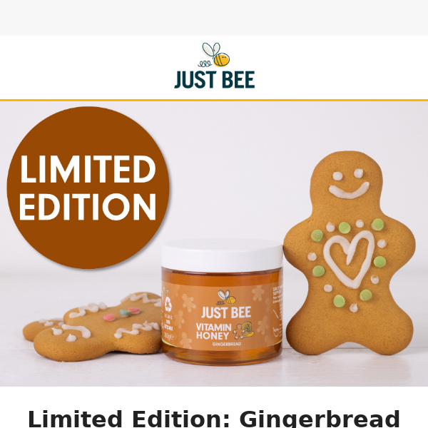 Gingerbread Vitamin Honey is here!