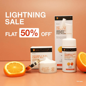 FLAT 50% OFF! Lightning Sale Is Now Live!