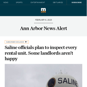 Saline officials plan to inspect every rental unit. Some landlords aren’t happy