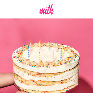 Celebrate *everything* with Milk Bar 🥳