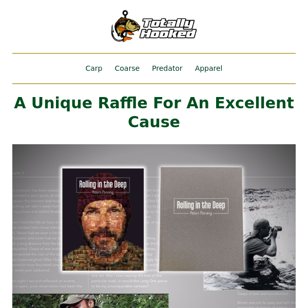 Enter This Special Raffle and Help a Great Angling Cause 🎣