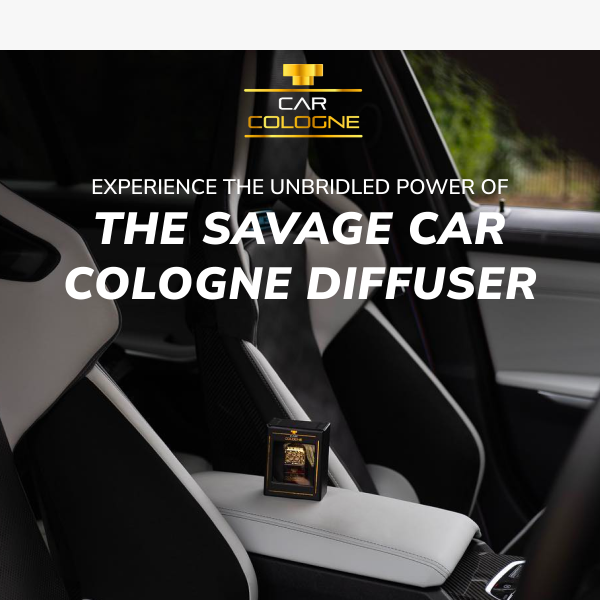 The #1 Car Cologne Diffuser For Men