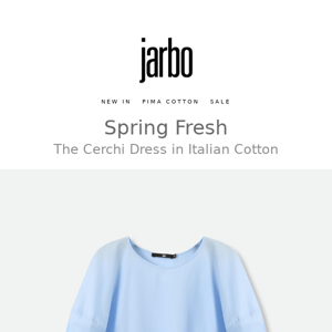 The Cerchi Cotton Poplin Dress