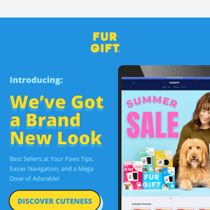 Fur Gift! Check Our Website's Makeover!