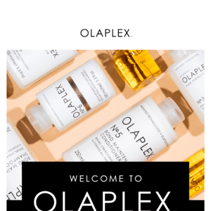 Welcome to OLAPLEX 💛