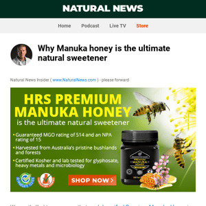 Why Manuka honey is the ultimate natural sweetener