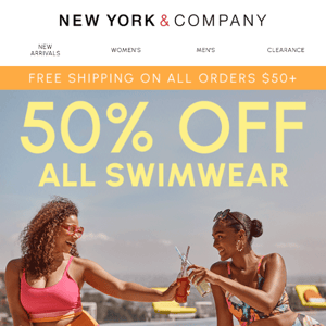 Take The Dive🤿 All New Swimwear 50% Off!