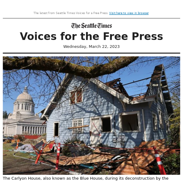 Voices for a Free Press: Another California plan to save local journalism