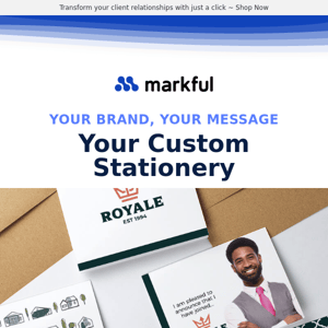 Your Brand, Your Message: Discover Custom Stationery