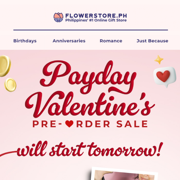 ❣️ Payday Valentine's Pre-Order Sale is tomorrow!