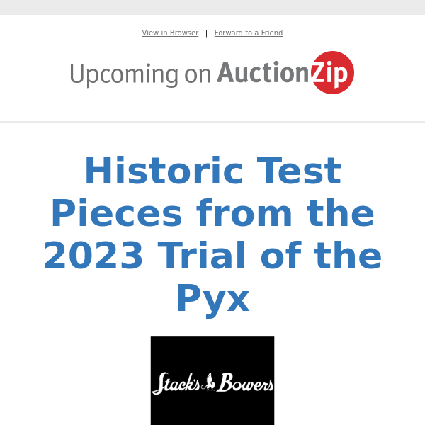 Historic Test Pieces from the 2023 Trial of the Pyx