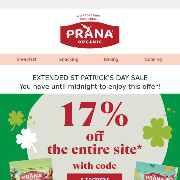Extended St Patrick’s Day SALE 🍀