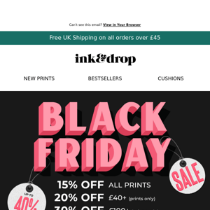 The Black Friday Print Sale 🔥