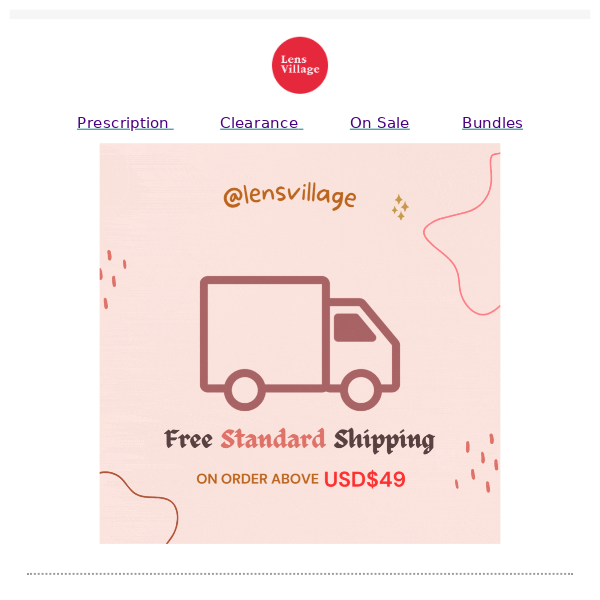 Free Shipping on order above $49🚛