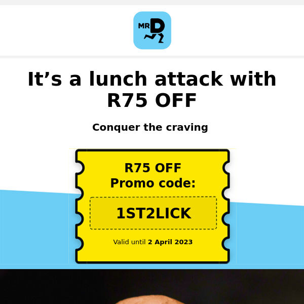 Sink your teeth into this R75 Mr D coupon 🦈