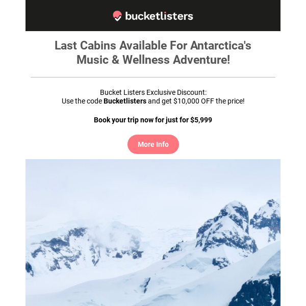 ❄️ Antarctic Adventure: Unlock $10,000 OFF!