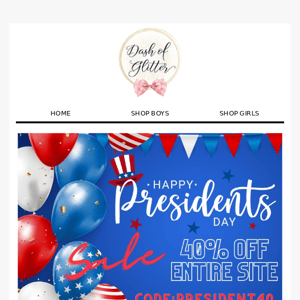 Presidents Day Sale🇺🇸