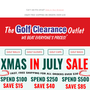 🎅 UP TO $40 OFF Bridgestone Golf ⛳