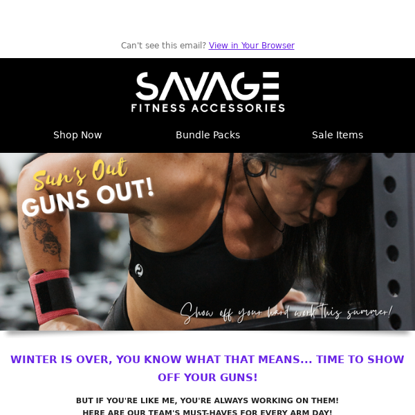 Savage Fitness Accessories Time to show off what you have been working on! 😍