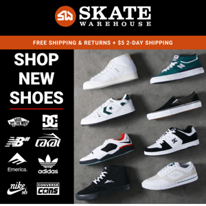New Shoes From Nike SB, Converse, and More!