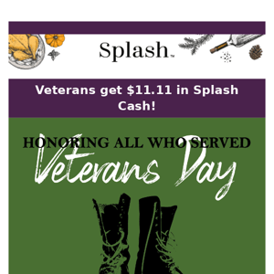 LIMITED TIME: 15 Bottles for $82.35 + BONUS Cash Back for Vets!