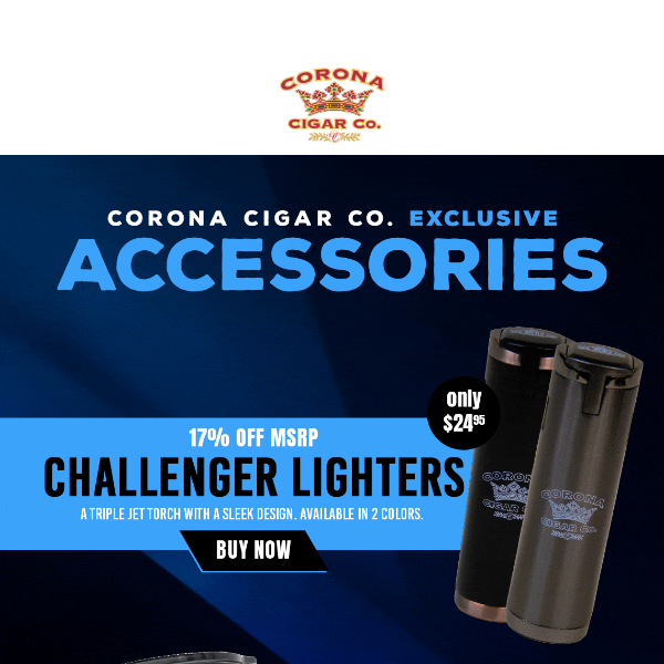 👉 Must-Have Accessories from Corona Cigar!