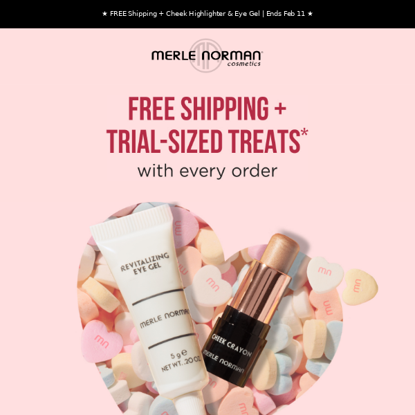 Don’t miss out! FREE Shipping + Highlighter!