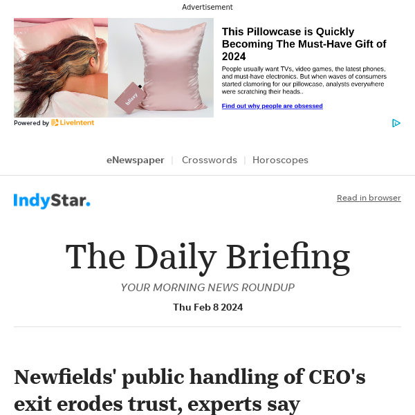 Newfields' public handling of CEO's exit erodes trust, experts say
