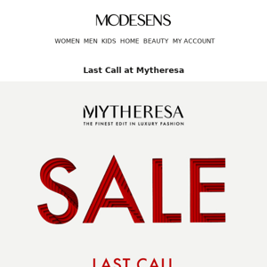 Time is Almost Up to Get 30% Off at Mytheresa