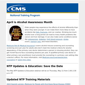 NEW! CMS National Training Program Update