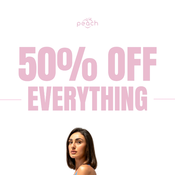 EVERYTHING IN STORE 50% OFF!🥳 Black Friday Sale Starts Now!🖤
