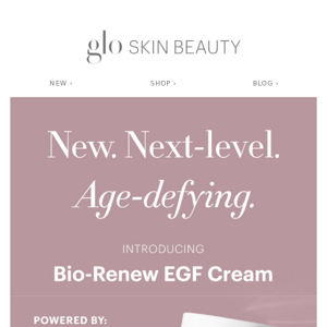 Introducing Bio-Renew EGF Cream ✨