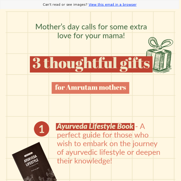 3 thoughtful gift ideas for mother's day