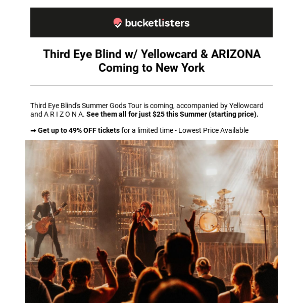 PSA New York: Third Eye Blind, Yellowcard, and more