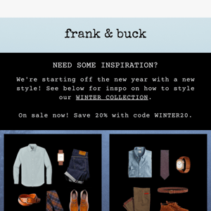 👔 How to Style Your Frank & Buck 👔