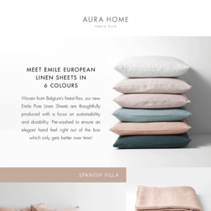 ✈️ New In: Emile European Linen Sheets & Meet NuNu Glassware ✈️