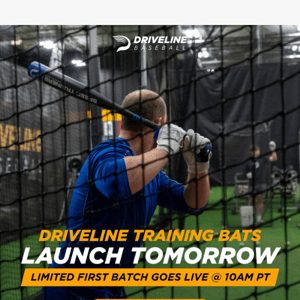 Tomorrow: New Training Bat System Launches