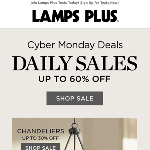 Just In! Shop Cyber Monday Daily Sales!