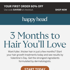 Want Hair Growth by Valentine’s Day?