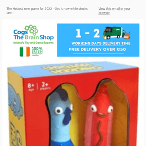 BACK IN STOCK 📢 Chicken vs Hotdog: The Ultimate Challenge Party Game. Sold out last week in less than 2 hours.