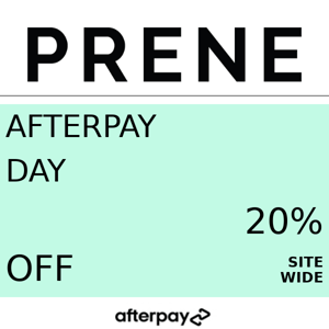 AFTERPAY DAY SALE | LIVE NOW